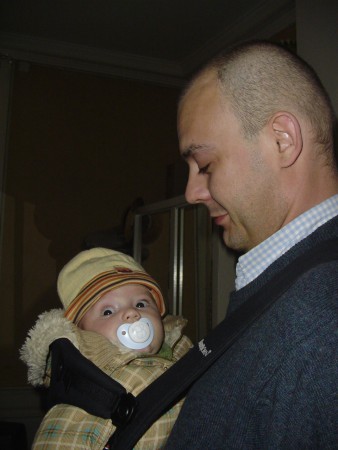 Départ en ballade avec Papa